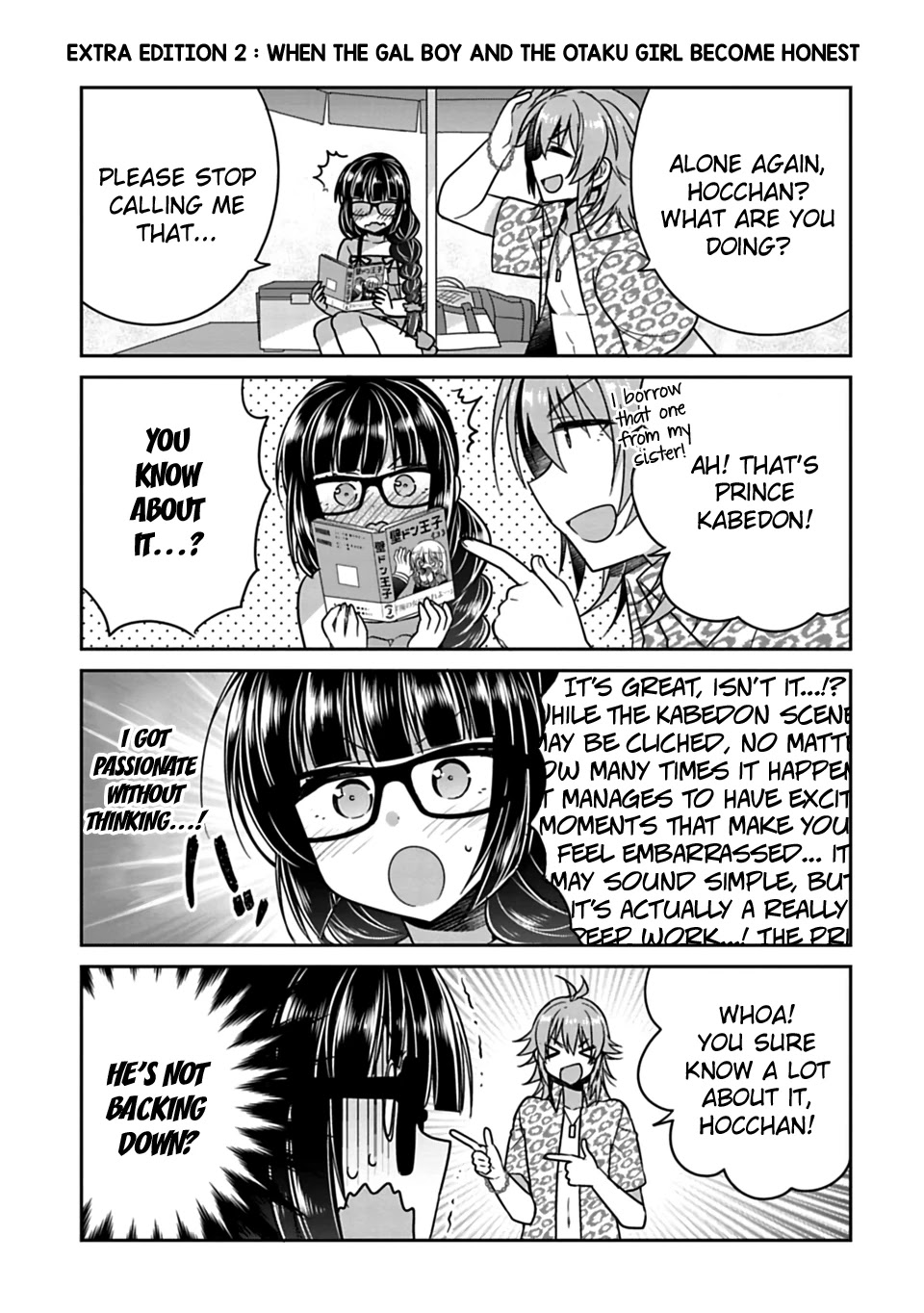 Siscon Ani to Brocon Imouto ga Shoujiki ni Nattara Chapter 15.1 page 1 - Chapter 15.1: Extra Edition 2: When the Gal Boy and the Otaku Girl Beco...