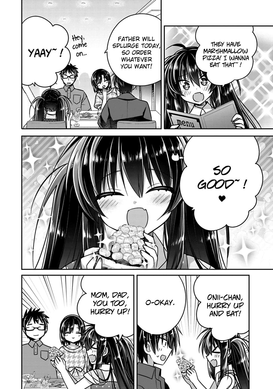 Siscon Ani to Brocon Imouto ga Shoujiki ni Nattara Chapter 17 page 6 - Chapter 17: When You and Your Family Are Happy