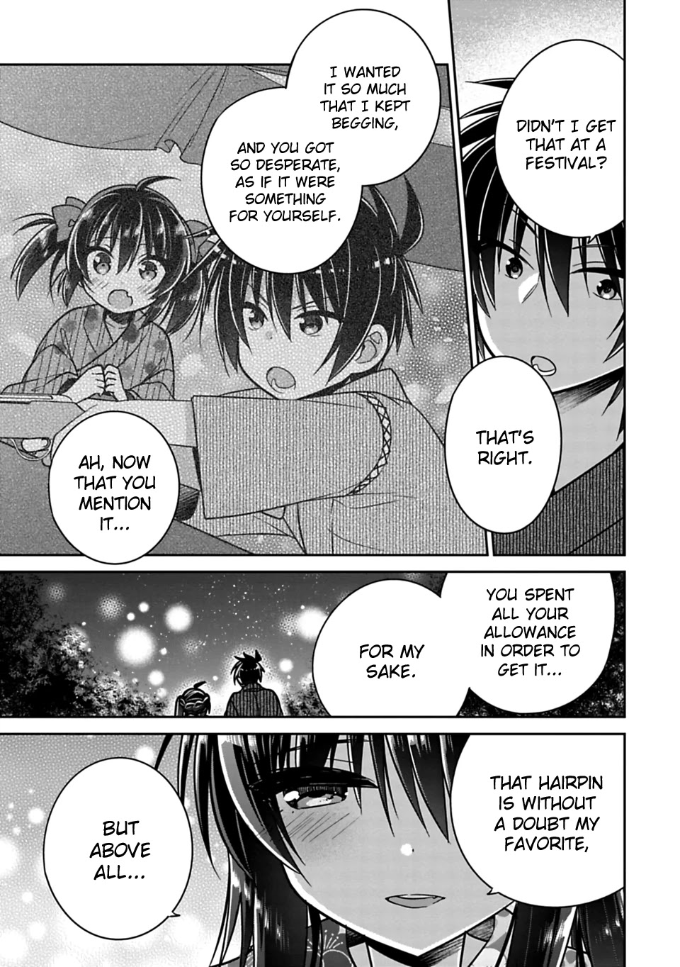 Siscon Ani to Brocon Imouto ga Shoujiki ni Nattara Chapter 18 page 9 - Chapter 18: When Your Feelings Become a Treasure
