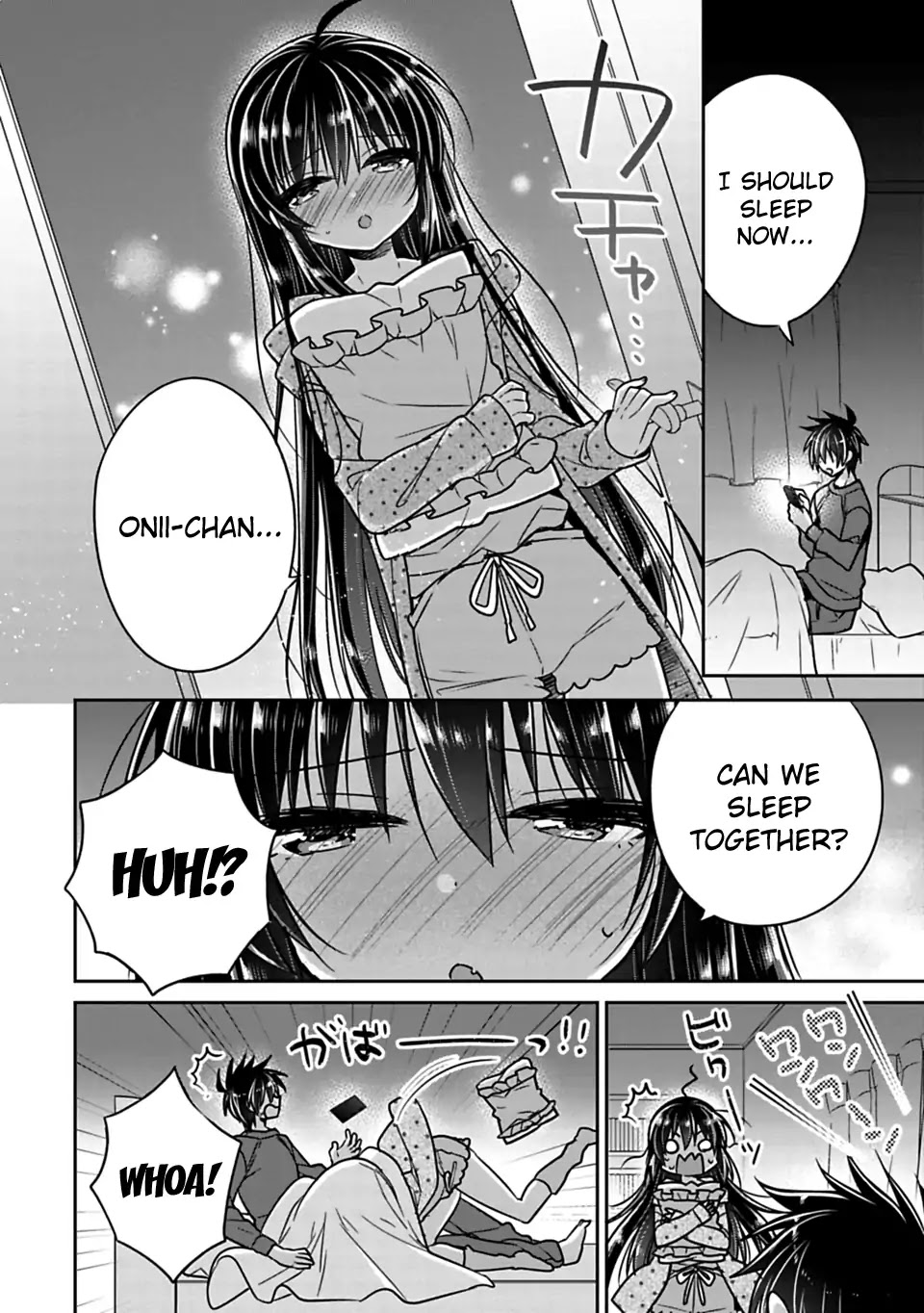 Siscon Ani to Brocon Imouto ga Shoujiki ni Nattara Chapter 20 page 4 - Chapter 20: When The Heart Throbbing Doesn't Stop