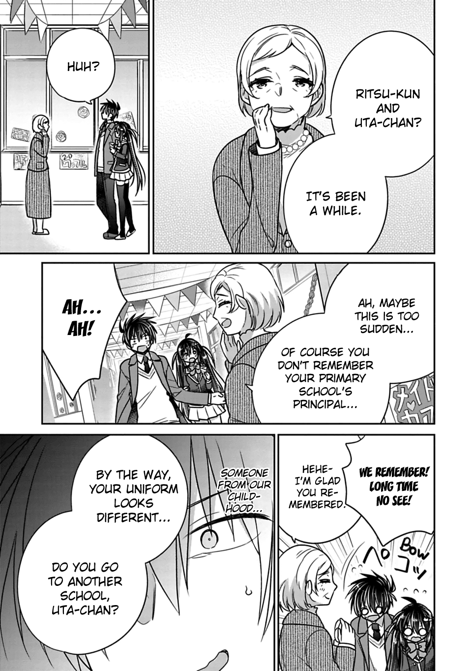 Siscon Ani to Brocon Imouto ga Shoujiki ni Nattara Chapter 25 page 7 - Chapter 25: When We're Together at the School Festival