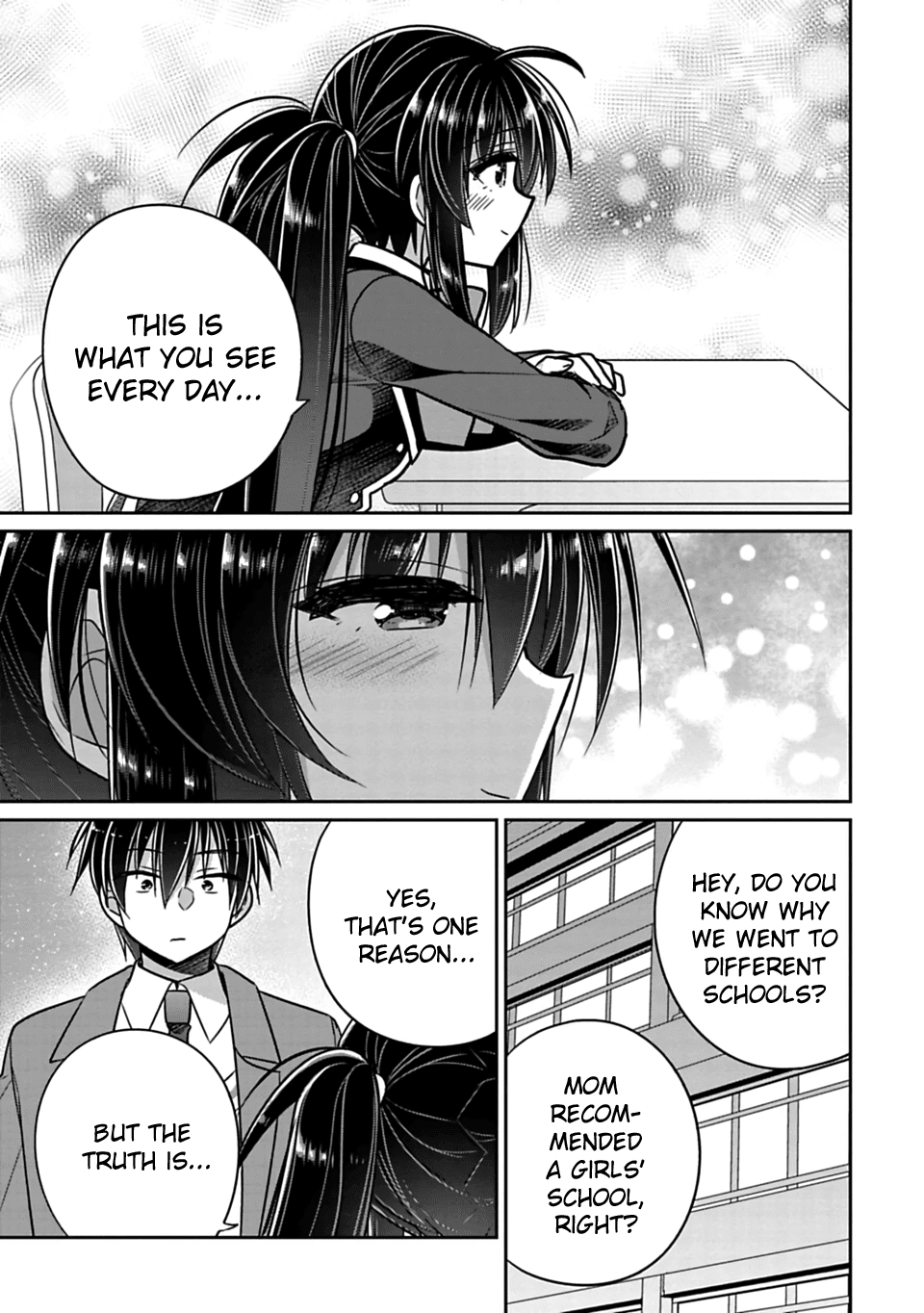 Siscon Ani to Brocon Imouto ga Shoujiki ni Nattara Chapter 27 page 3 - Chapter 27: When You Want to Convey Your Hidden Feelings
