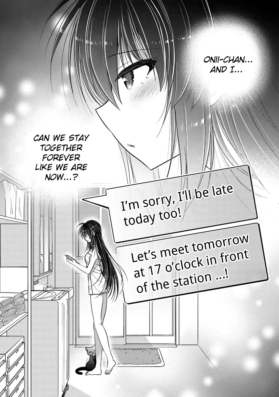 Siscon Ani to Brocon Imouto ga Shoujiki ni Nattara Chapter 30 page 6 - Chapter 30: When I Think About Our Future
