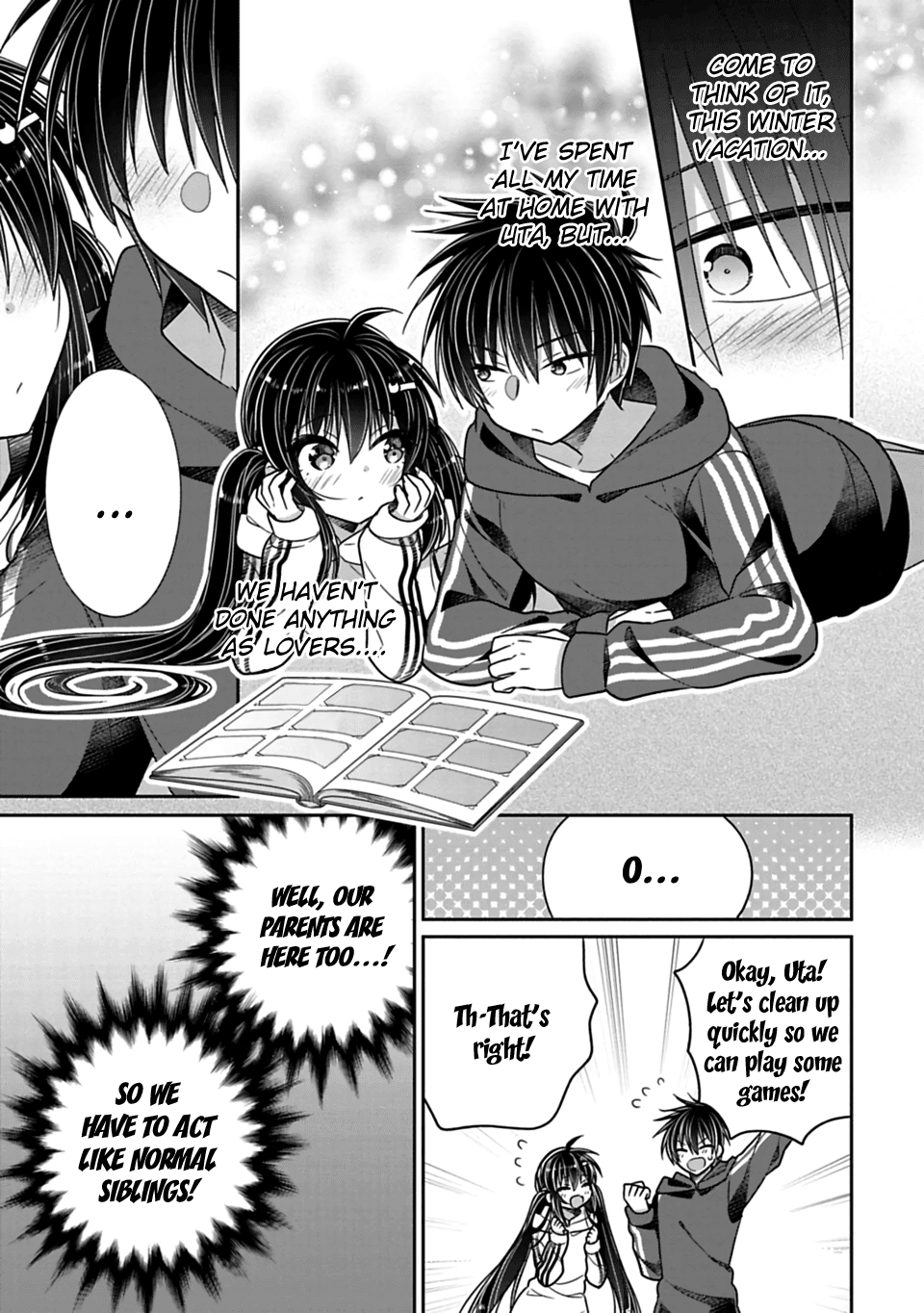 Siscon Ani to Brocon Imouto ga Shoujiki ni Nattara Chapter 32 page 5 - Chapter 32: When I Want to Look Back On Our Time Together