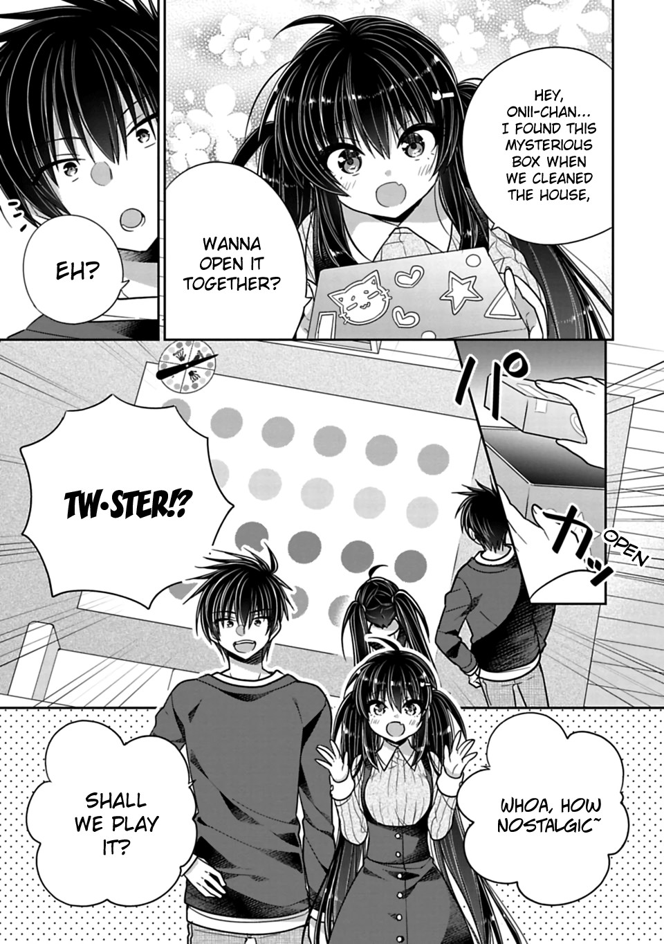Siscon Ani to Brocon Imouto ga Shoujiki ni Nattara Chapter 35 page 1 - Chapter 35: When You Want to be More Grown Up