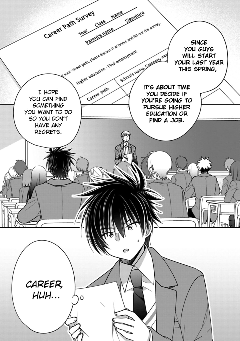 Siscon Ani to Brocon Imouto ga Shoujiki ni Nattara Chapter 36 page 1 - Chapter 36: When You Want to Think About the Future