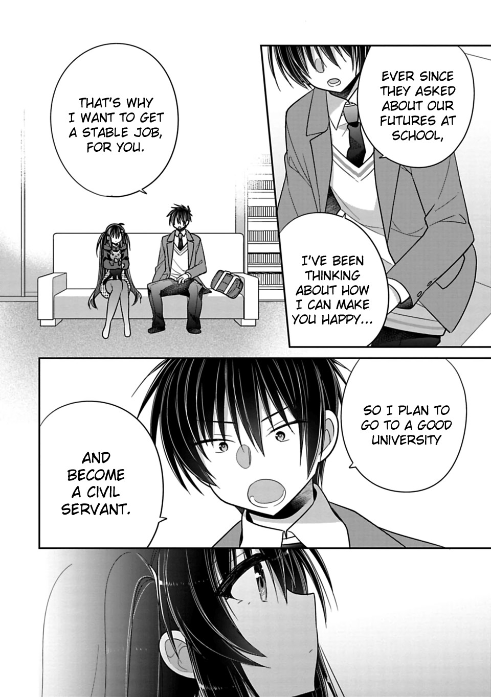 Siscon Ani to Brocon Imouto ga Shoujiki ni Nattara Chapter 37 page 6 - Chapter 37: When I Make My Choice For Your Sake