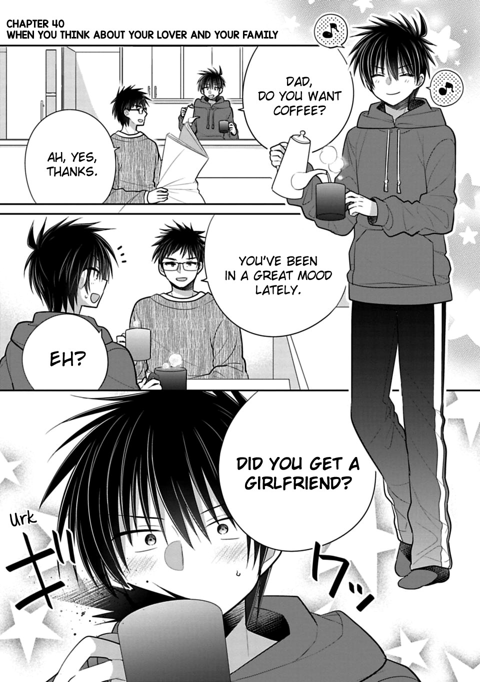 Siscon Ani to Brocon Imouto ga Shoujiki ni Nattara Chapter 40 page 1 - Chapter 40: When You Think About Your Lover and Your Family