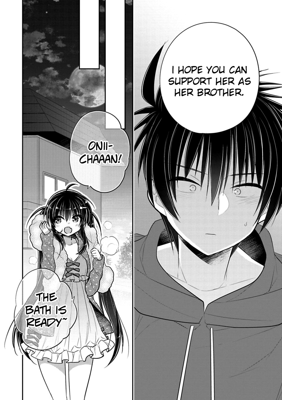 Siscon Ani to Brocon Imouto ga Shoujiki ni Nattara Chapter 40 page 4 - Chapter 40: When You Think About Your Lover and Your Family