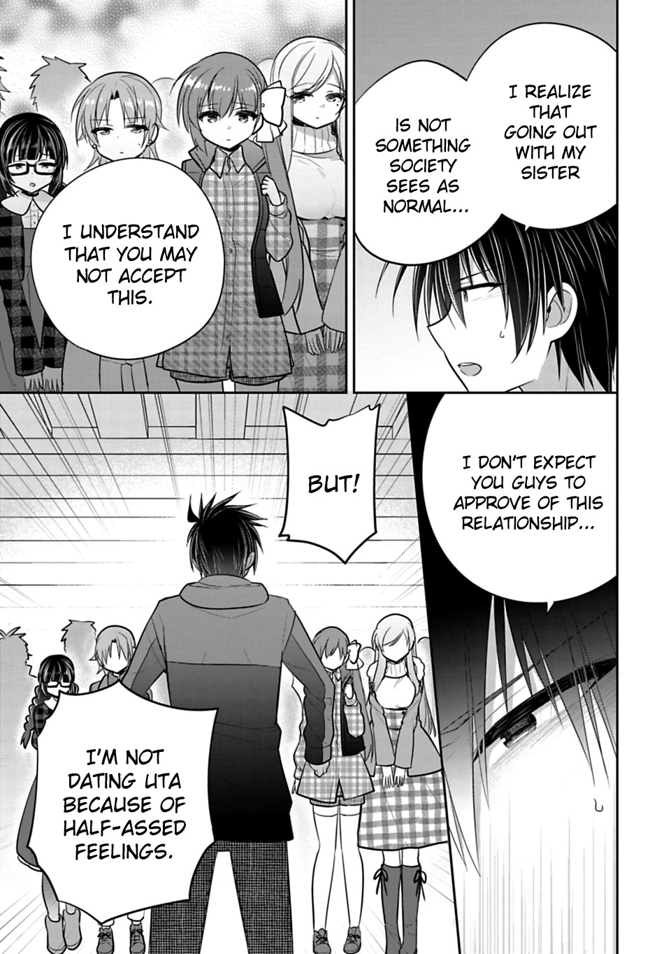 Siscon Ani to Brocon Imouto ga Shoujiki ni Nattara Chapter 42 page 9 - Chapter 42: When You Want to End the Secret