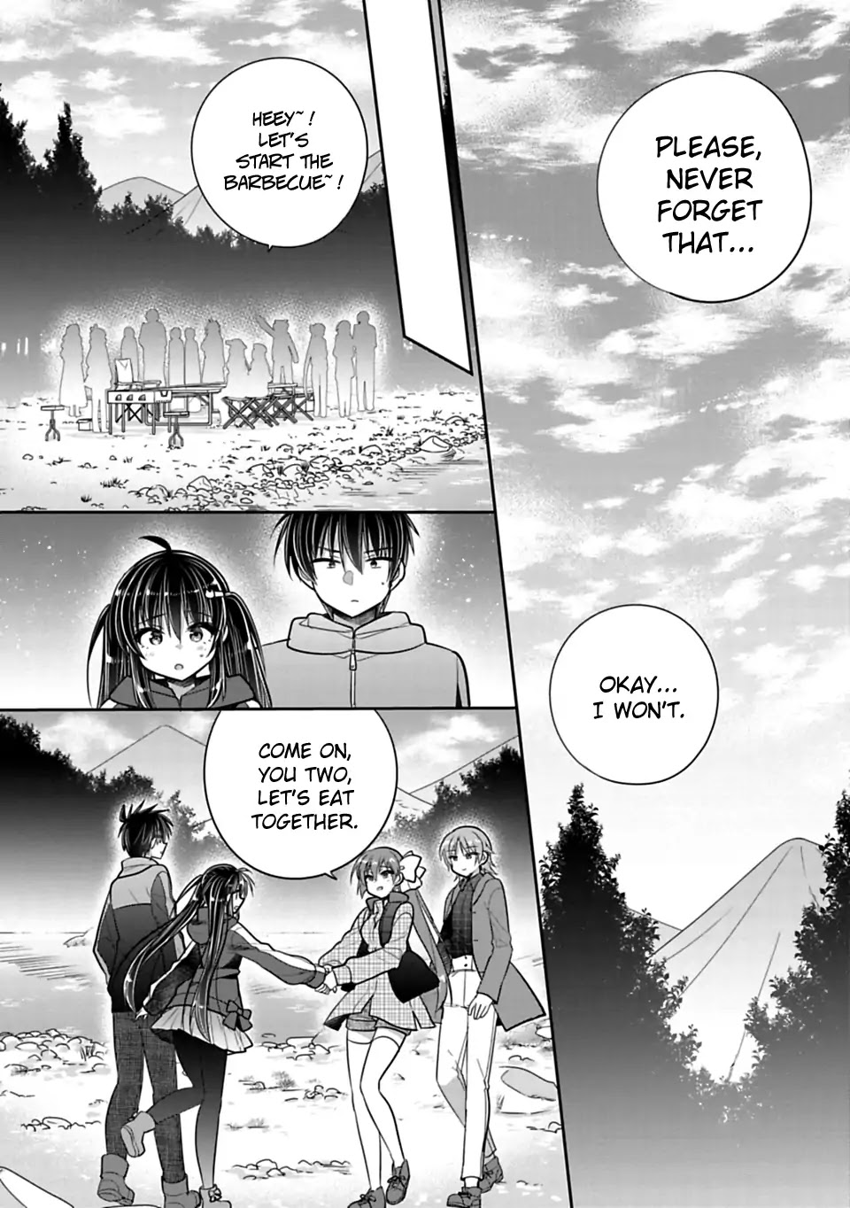 Siscon Ani to Brocon Imouto ga Shoujiki ni Nattara Chapter 43.5 page 6 - Chapter 43.5: When You Can't Stop the Overflowing Tears - Part Two
