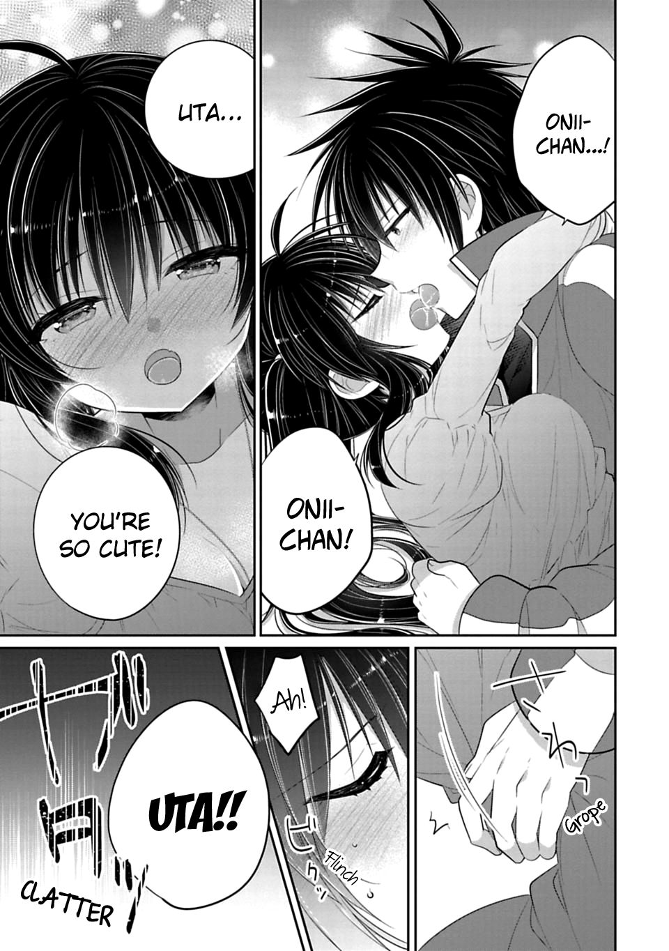 Siscon Ani to Brocon Imouto ga Shoujiki ni Nattara Chapter 44 page 9 - Chapter 44: When We Are Alone at Night