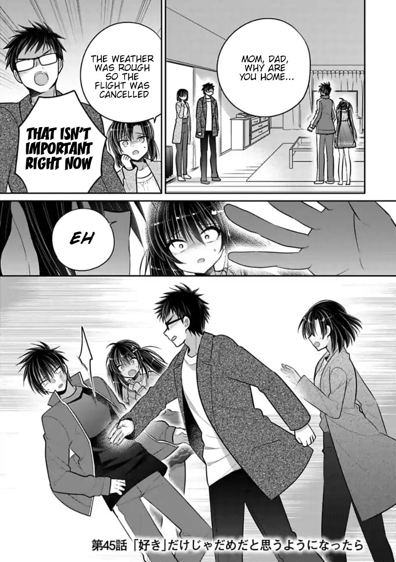 Siscon Ani to Brocon Imouto ga Shoujiki ni Nattara Chapter 45 page 1 - Chapter 45