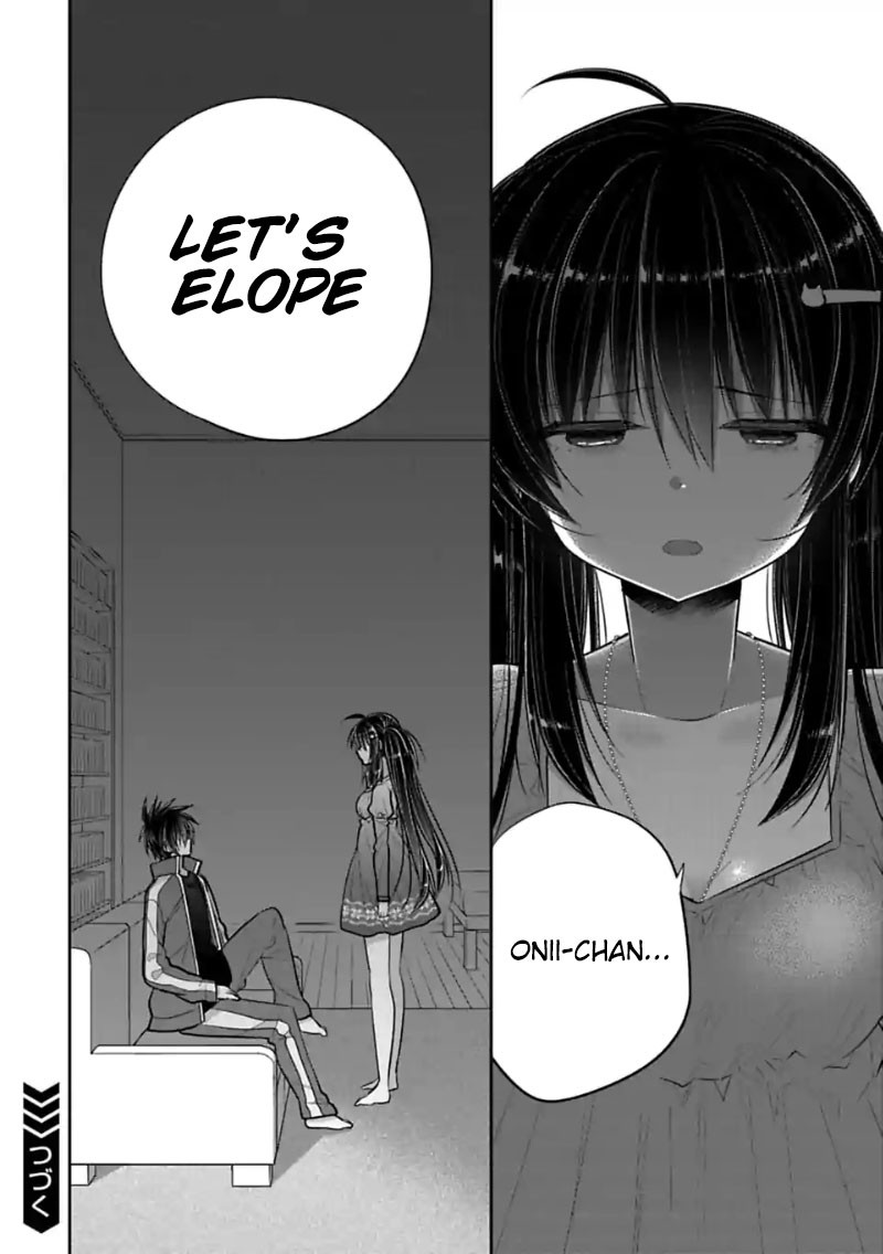 Siscon Ani to Brocon Imouto ga Shoujiki ni Nattara Chapter 45 page 6 - Chapter 45
