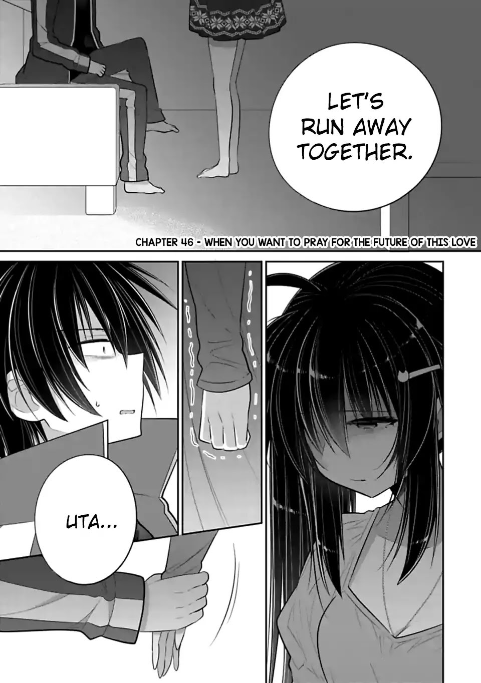 Siscon Ani to Brocon Imouto ga Shoujiki ni Nattara Chapter 46 page 1 - Chapter 46: When You Want to Pray for the Future of this Love