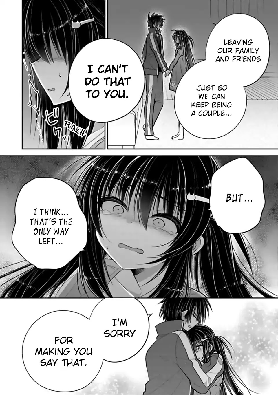Siscon Ani to Brocon Imouto ga Shoujiki ni Nattara Chapter 46 page 2 - Chapter 46: When You Want to Pray for the Future of this Love