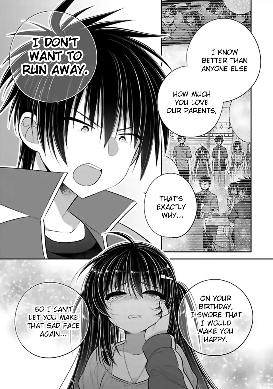 Siscon Ani to Brocon Imouto ga Shoujiki ni Nattara Chapter 46 page 3 - Chapter 46: When You Want to Pray for the Future of this Love