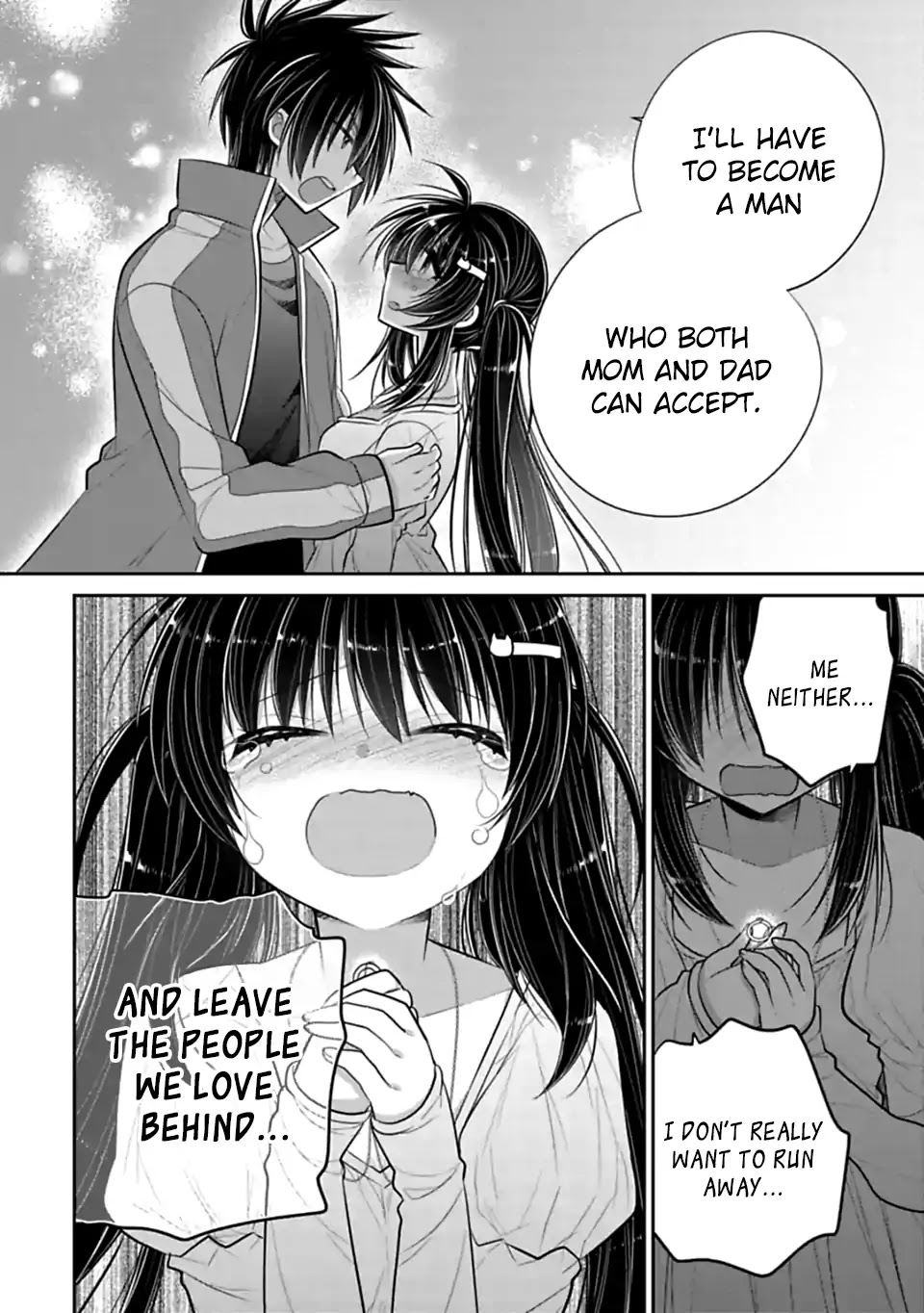 Siscon Ani to Brocon Imouto ga Shoujiki ni Nattara Chapter 46 page 4 - Chapter 46: When You Want to Pray for the Future of this Love