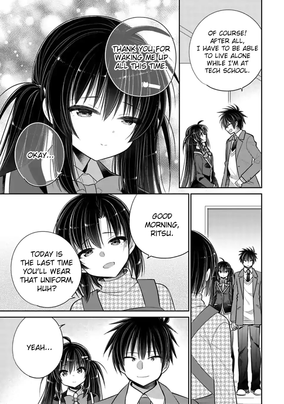 Siscon Ani to Brocon Imouto ga Shoujiki ni Nattara Chapter 47 page 6 - Chapter 47: When I Want A Future With You