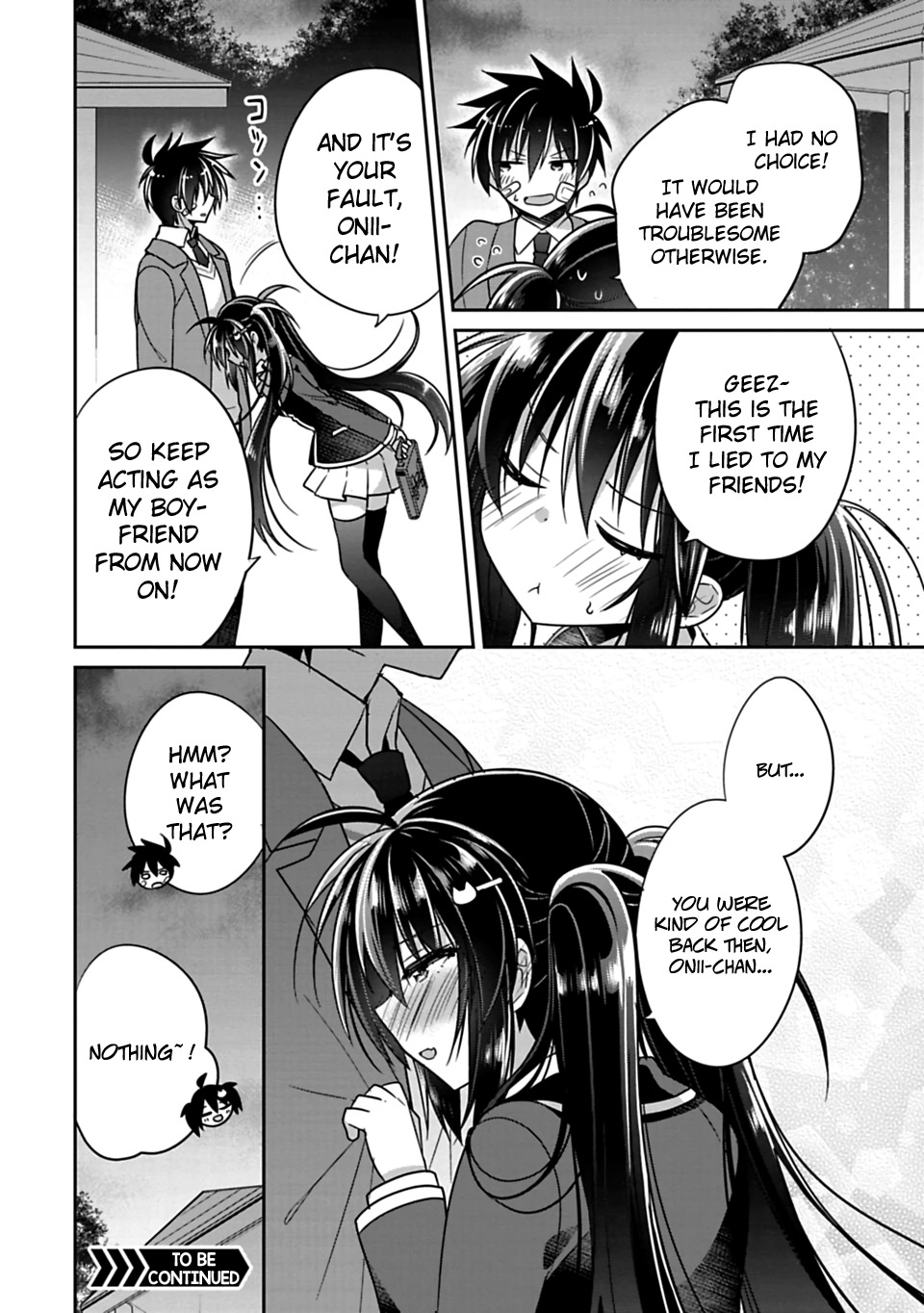 Siscon Ani to Brocon Imouto ga Shoujiki ni Nattara Chapter 5 page 14 - Chapter 5: What If I Became My Little Sister's Boyfriend?