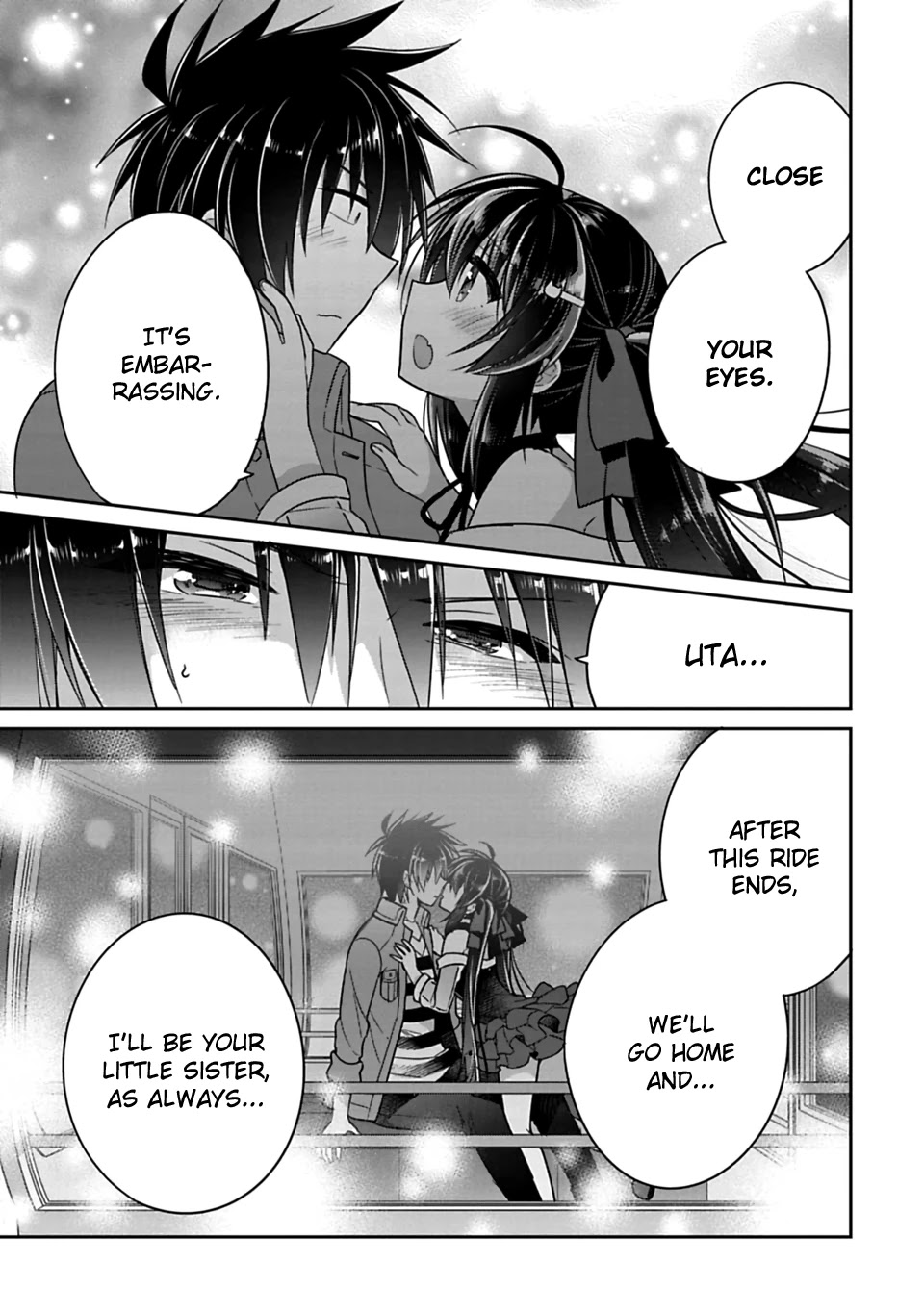 Siscon Ani to Brocon Imouto ga Shoujiki ni Nattara Chapter 7.1 page 11 - Chapter 7.1: When You Want to Turn a Lie Into Truth (Part 2)