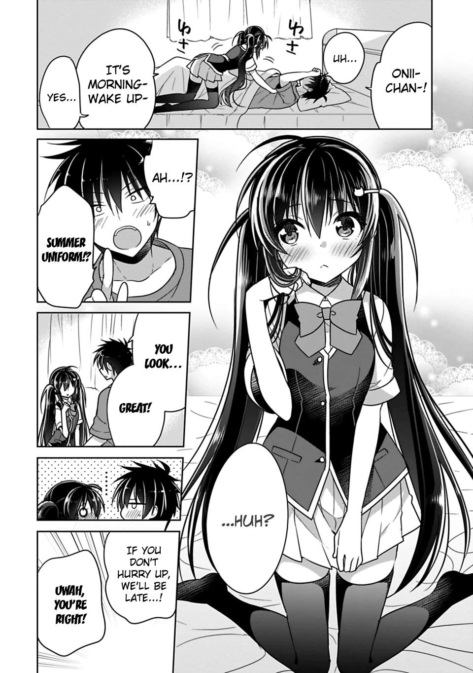 Siscon Ani to Brocon Imouto ga Shoujiki ni Nattara Chapter 8 page 2 - Chapter 8: When You Want to Look Up at the Sky After the Rain