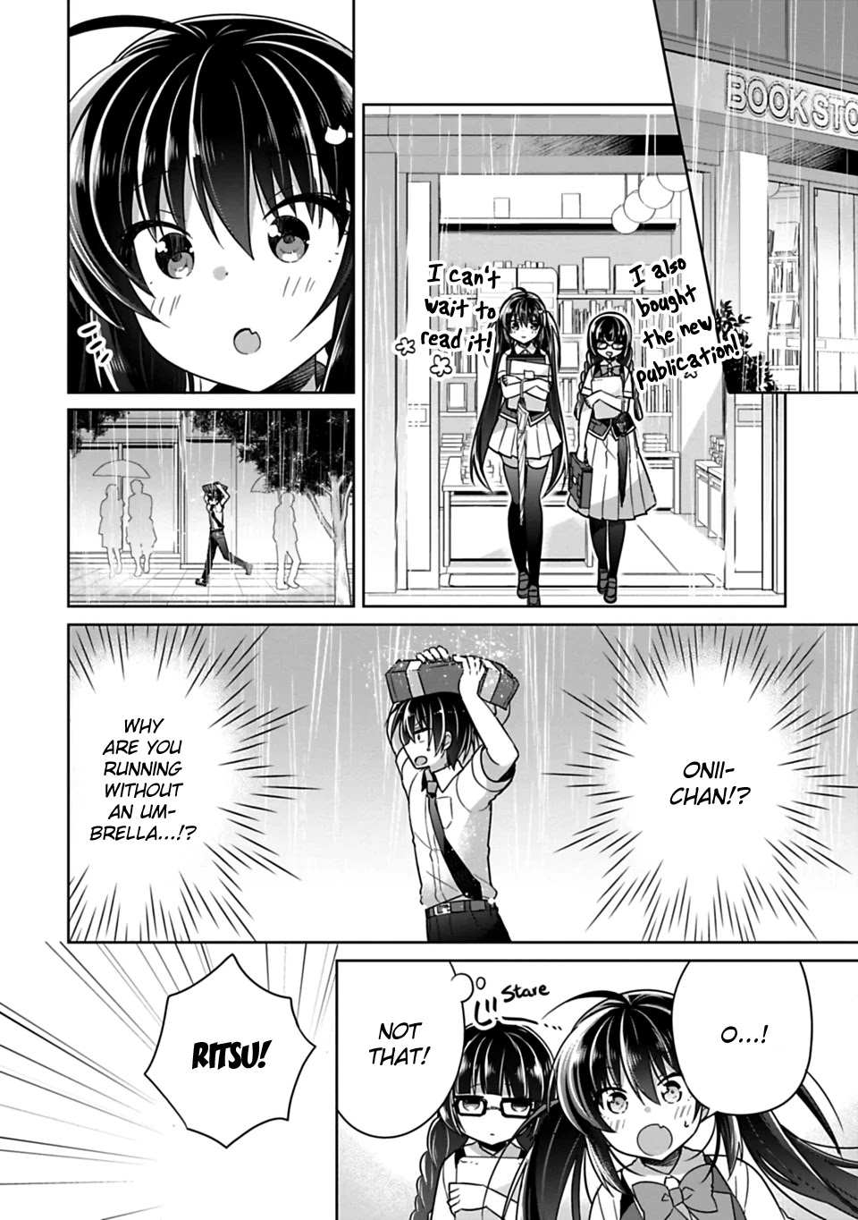 Siscon Ani to Brocon Imouto ga Shoujiki ni Nattara Chapter 8 page 6 - Chapter 8: When You Want to Look Up at the Sky After the Rain