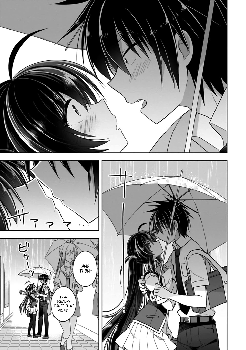 Siscon Ani to Brocon Imouto ga Shoujiki ni Nattara Chapter 8 page 9 - Chapter 8: When You Want to Look Up at the Sky After the Rain