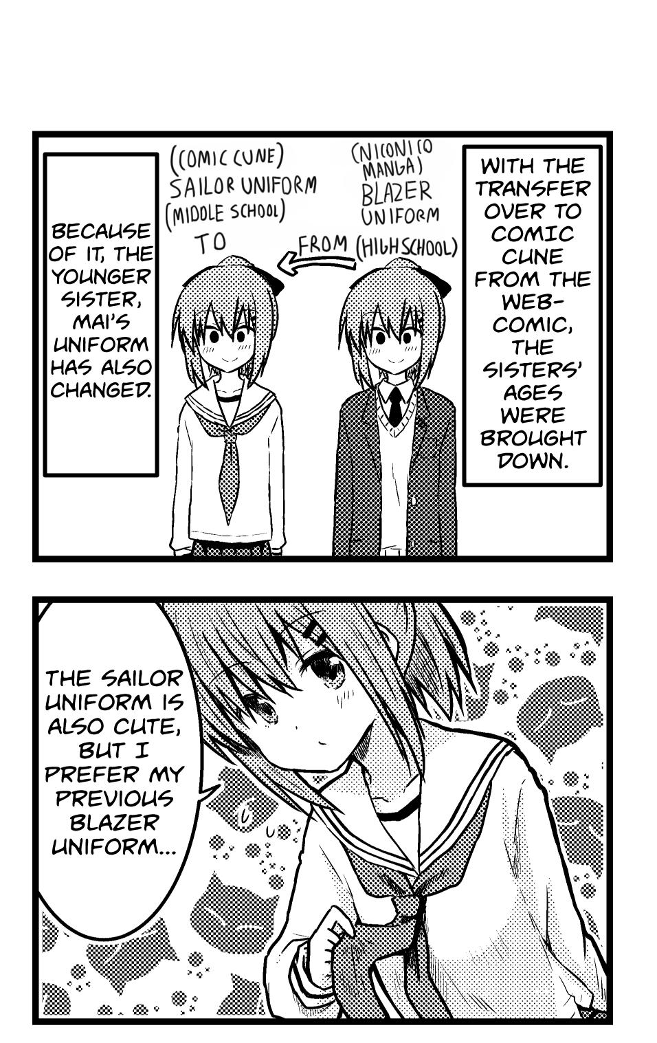 Siscon Onee-chan to Ki ni shinai Imouto no Shimai Yuri Manga OKIBA (Webcomic) Chapter 4.6 page 1 - Chapter 4.6 [END]