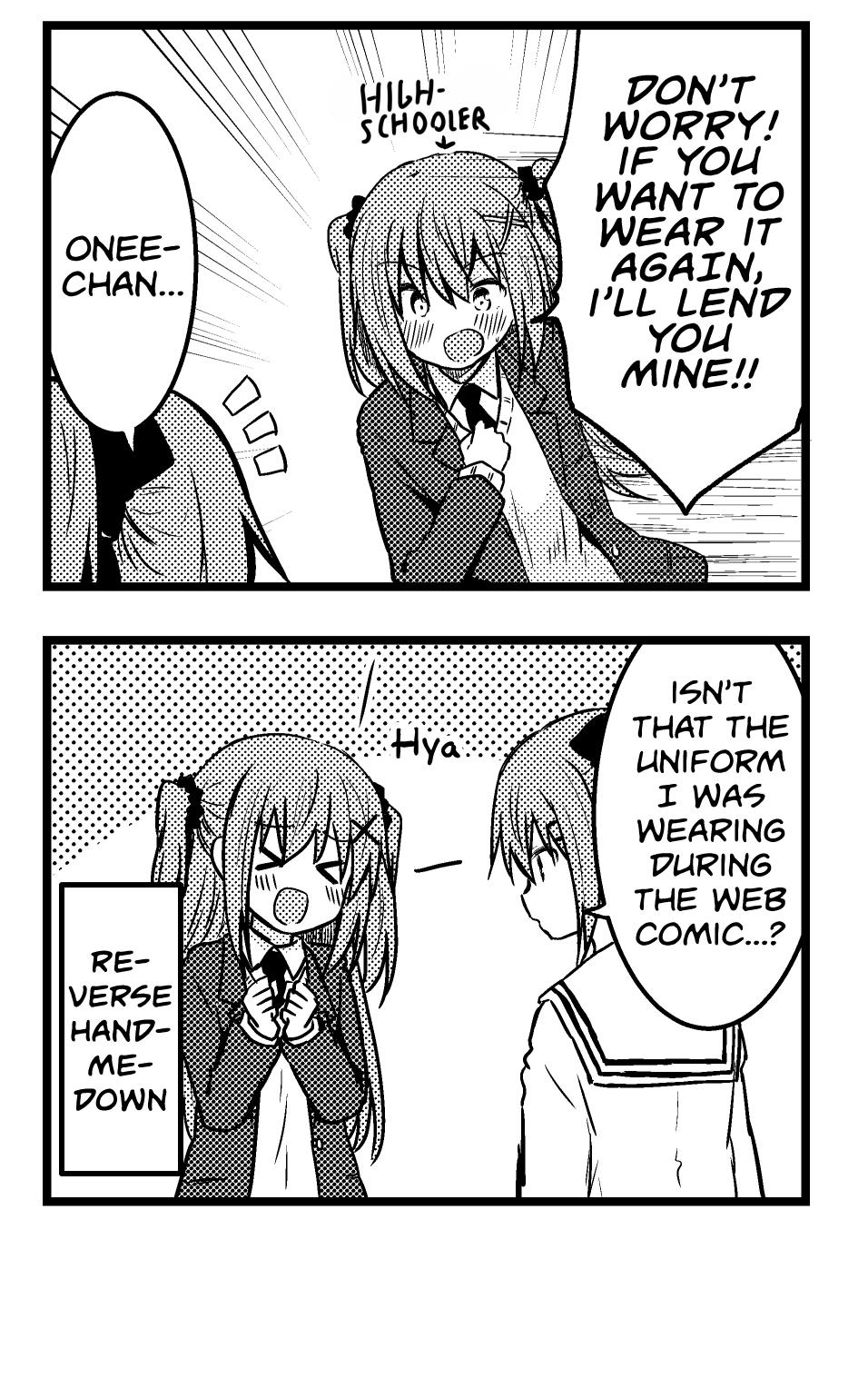 Siscon Onee-chan to Ki ni shinai Imouto no Shimai Yuri Manga OKIBA (Webcomic) Chapter 4.6 page 2 - Chapter 4.6 [END]