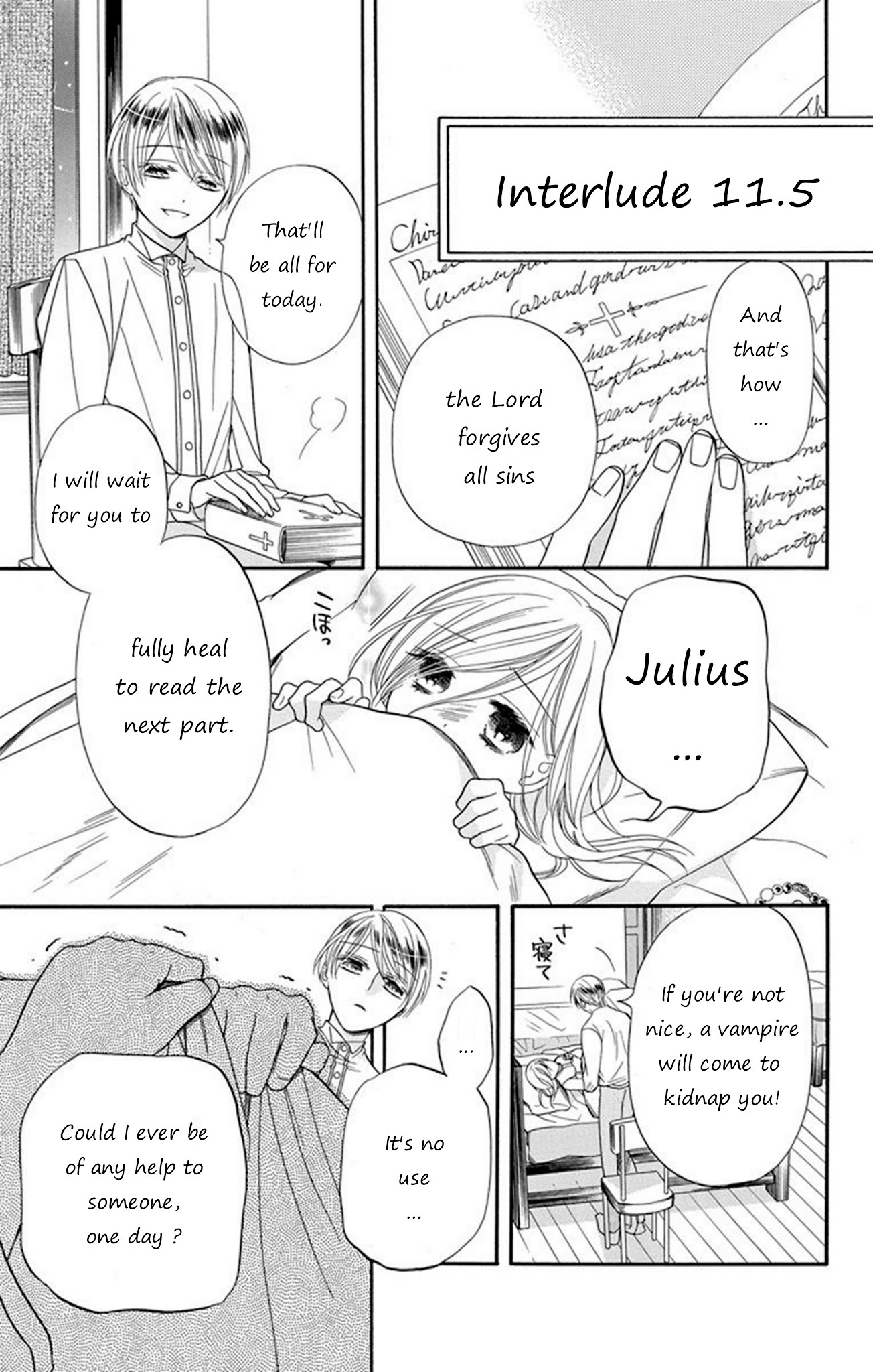 Sister to Vampire Chapter 11.5 page 1 - Chapter 11.5: Interlude