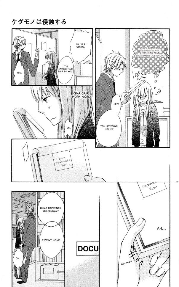 Six Affairs in the Office: Kedamono wa Shinshoku Suru Chapter 1 page 36 - Chapter 1 : One Shot