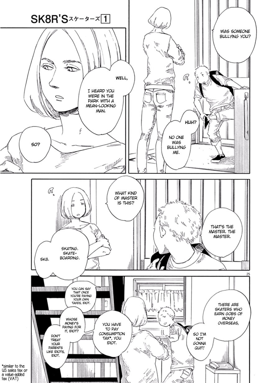 SK8R'S Chapter 0 page 32 - Chapter 0 : SHISHOU [The MASTER]