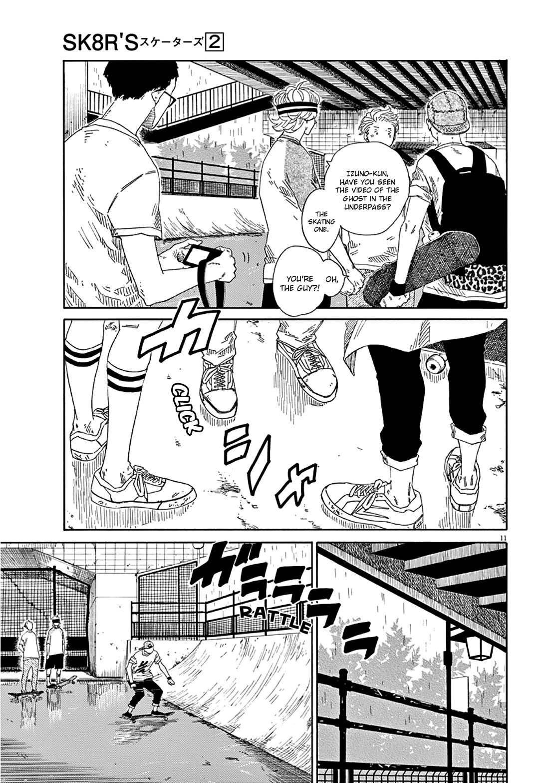 SK8R'S Chapter 10 page 12 - Chapter 10: A New Encounter