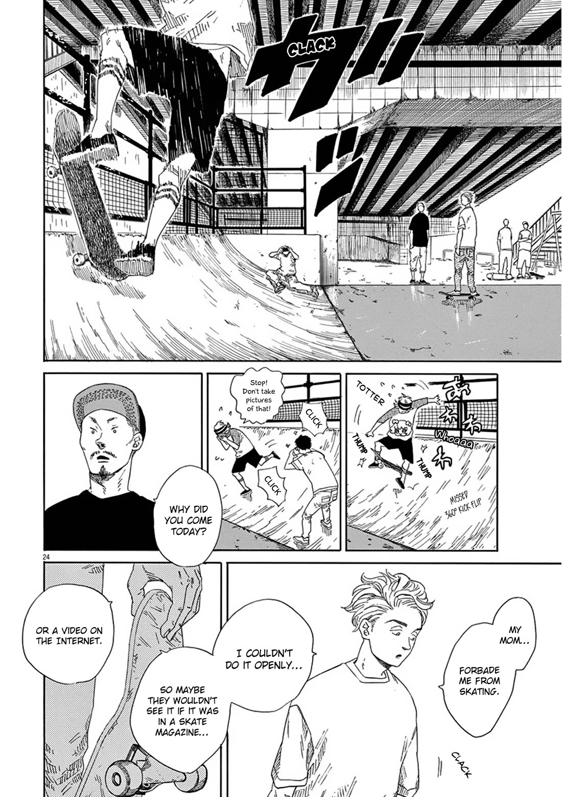 SK8R'S Chapter 10 page 24 - Chapter 10: A New Encounter