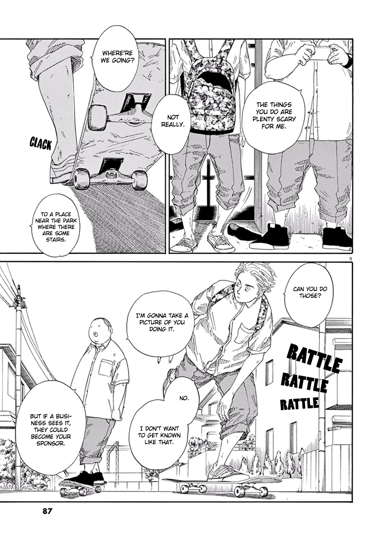SK8R'S Chapter 2 page 11 - Chapter 2: High School