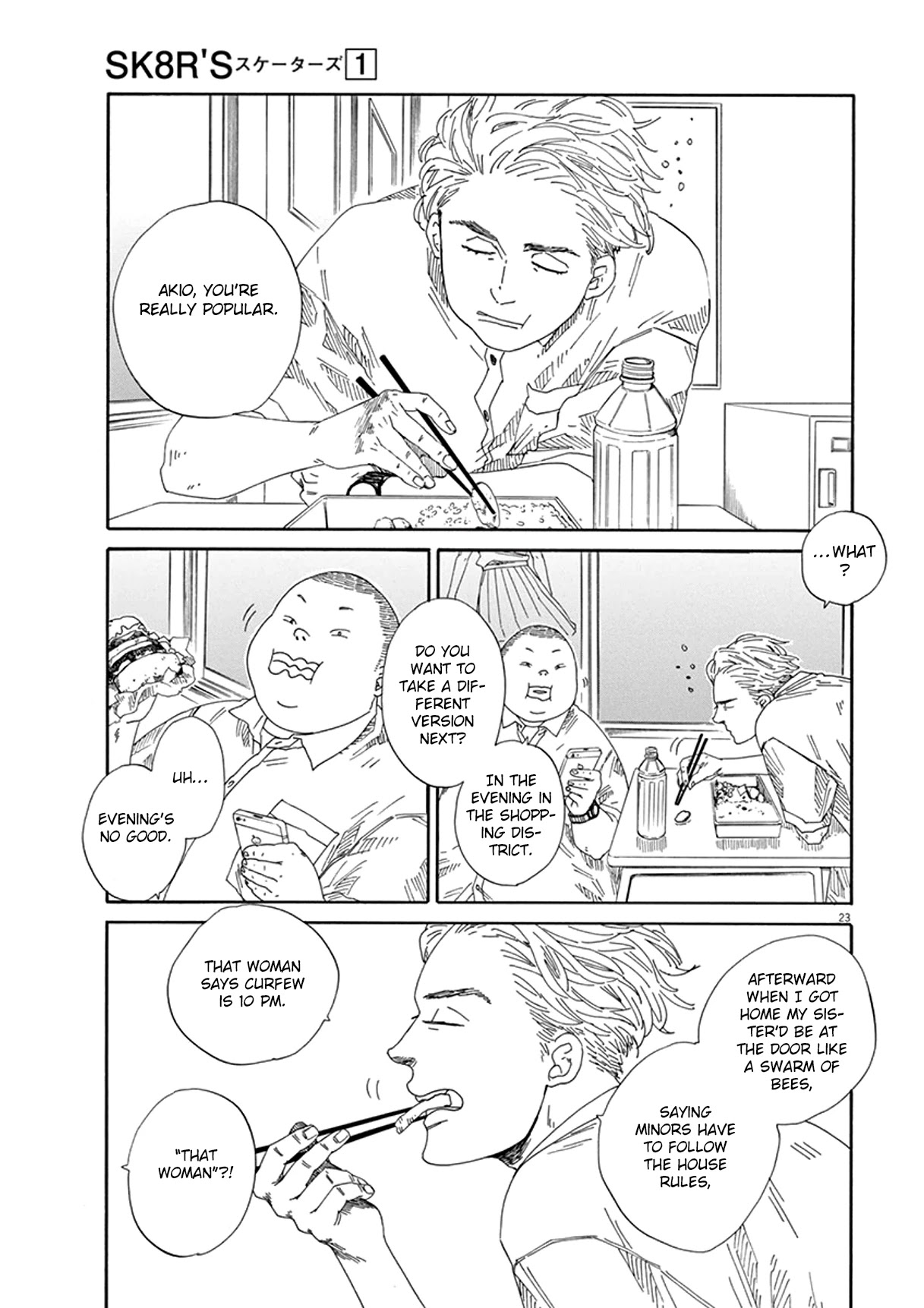 SK8R'S Chapter 2 page 25 - Chapter 2: High School