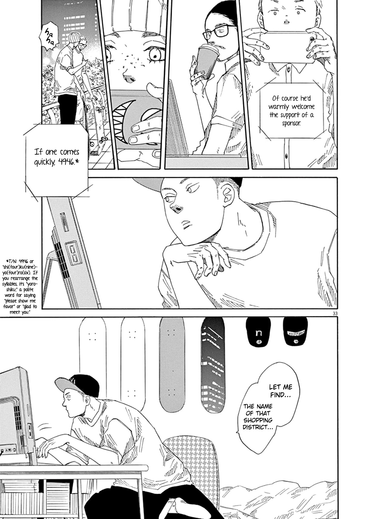 SK8R'S Chapter 2 page 35 - Chapter 2: High School