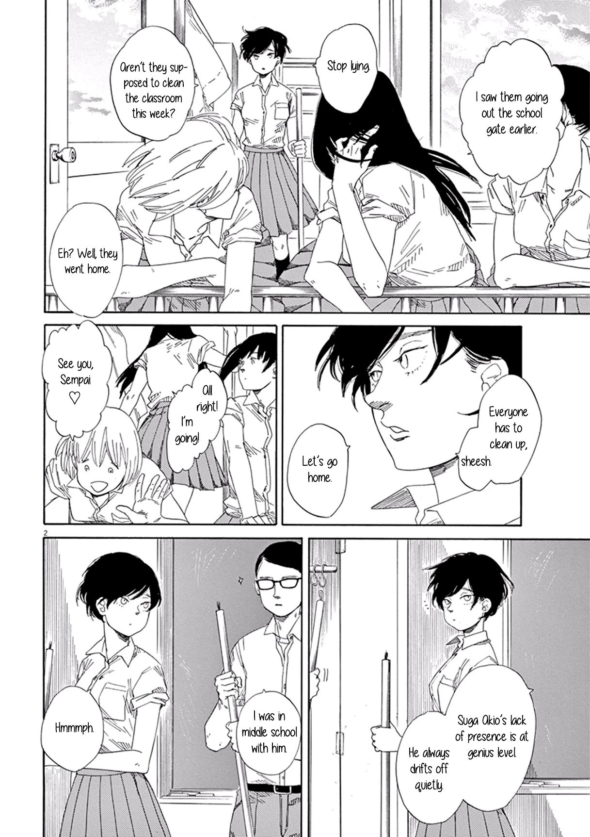 SK8R'S Chapter 2 page 4 - Chapter 2: High School
