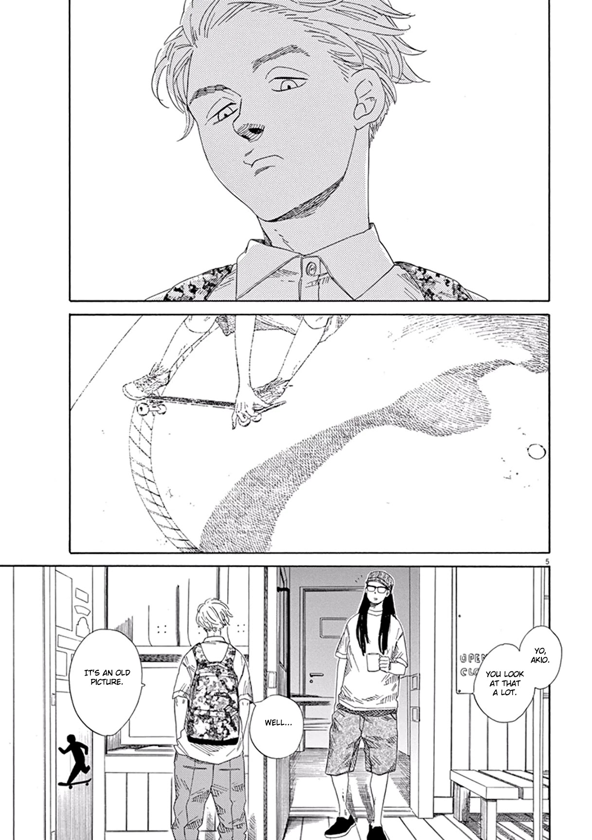 SK8R'S Chapter 2 page 7 - Chapter 2: High School