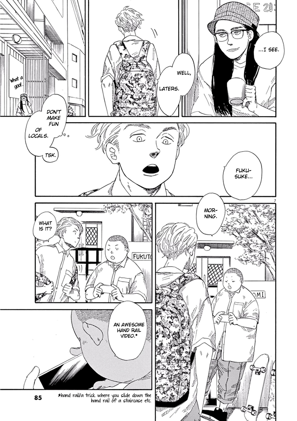 SK8R'S Chapter 2 page 9 - Chapter 2: High School