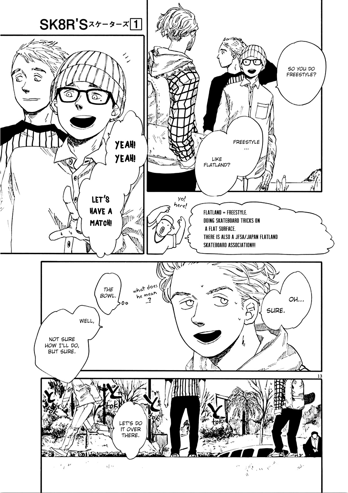 SK8R'S Chapter 4 page 14 - Chapter 4: The Park