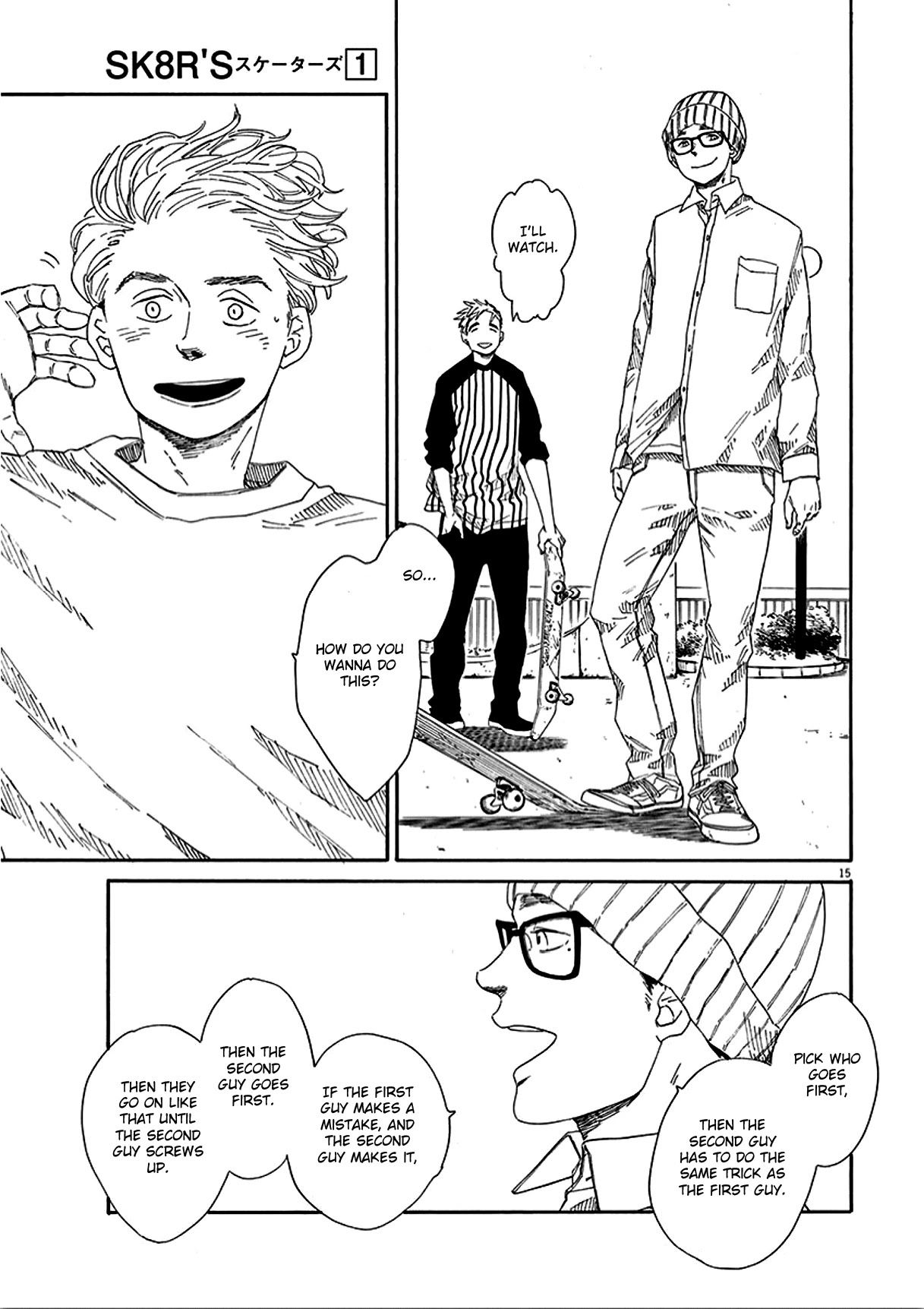 SK8R'S Chapter 4 page 16 - Chapter 4: The Park