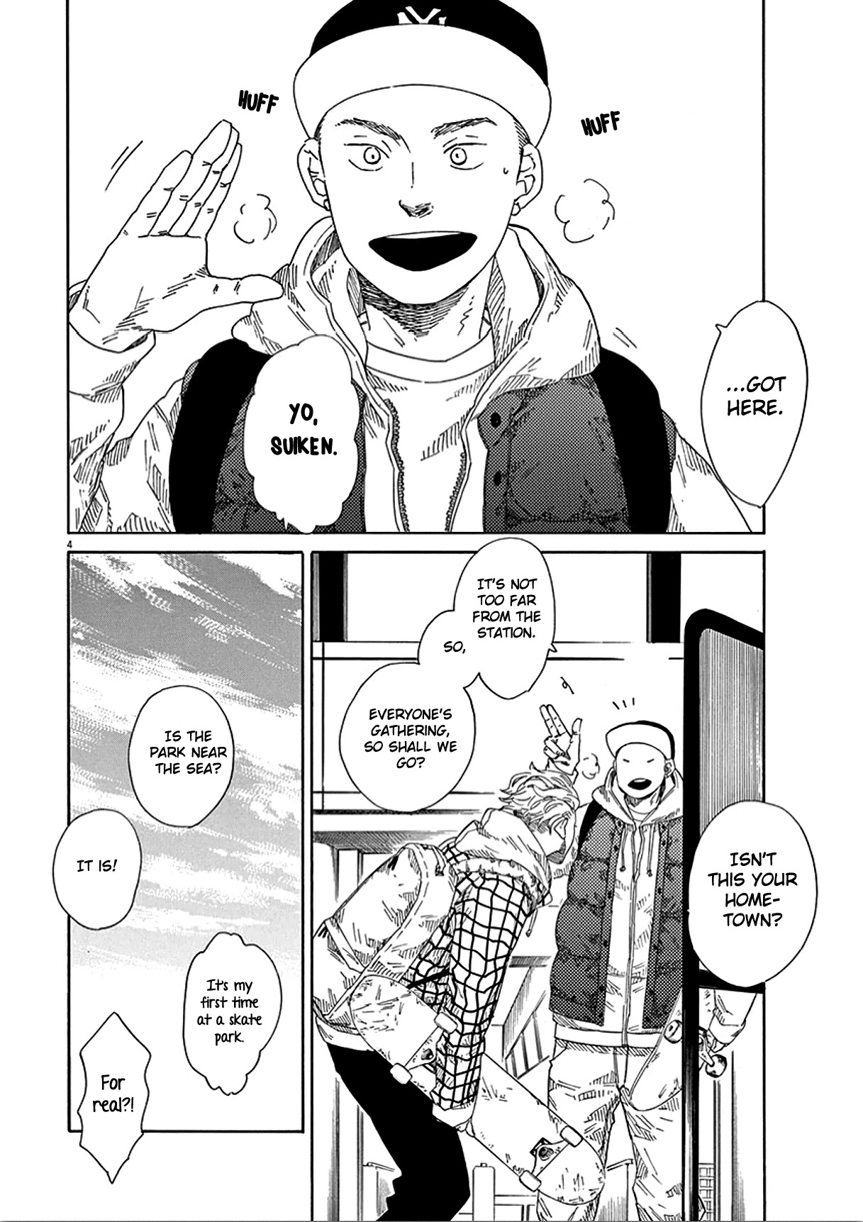 SK8R'S Chapter 4 page 6 - Chapter 4: The Park