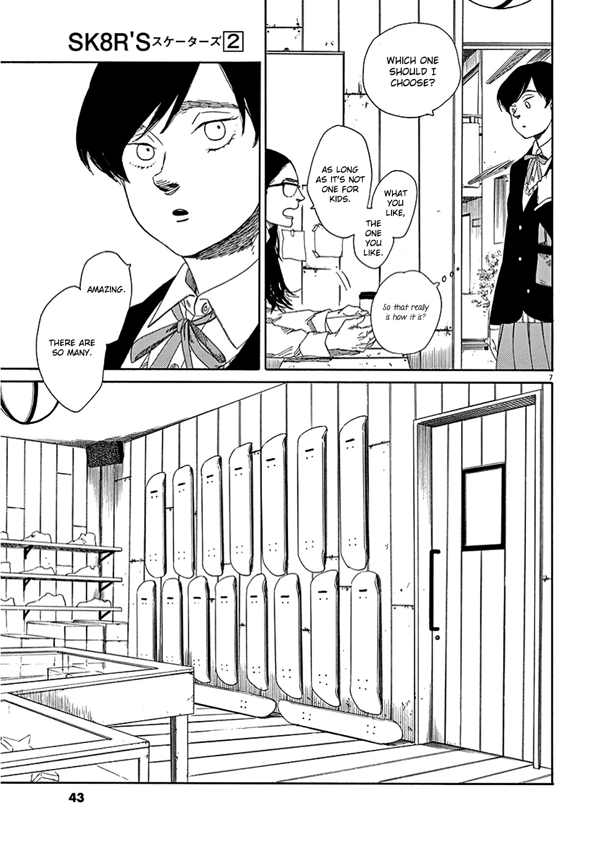 SK8R'S Chapter 7 page 8 - Chapter 7: Beginners