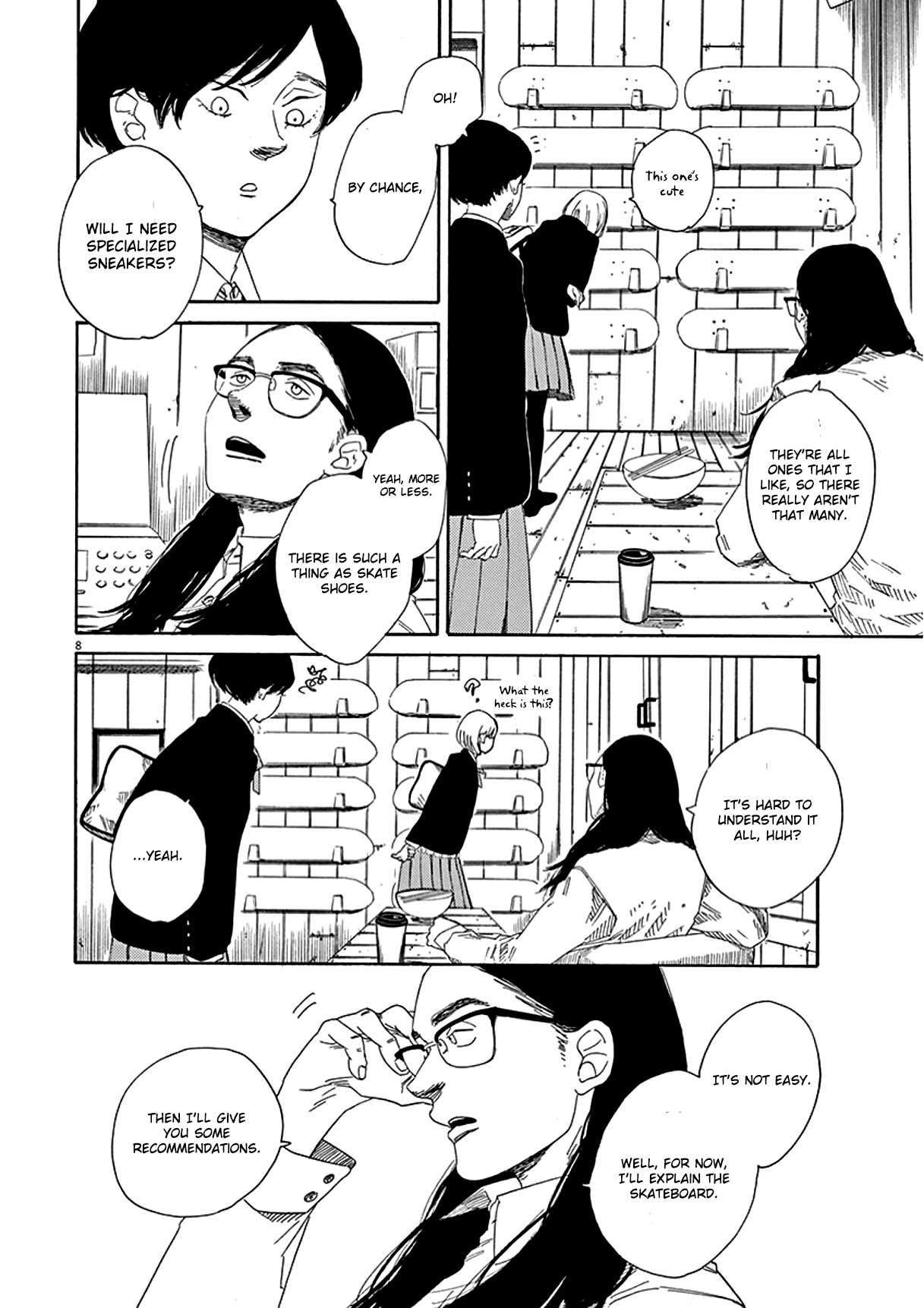 SK8R'S Chapter 7 page 9 - Chapter 7: Beginners