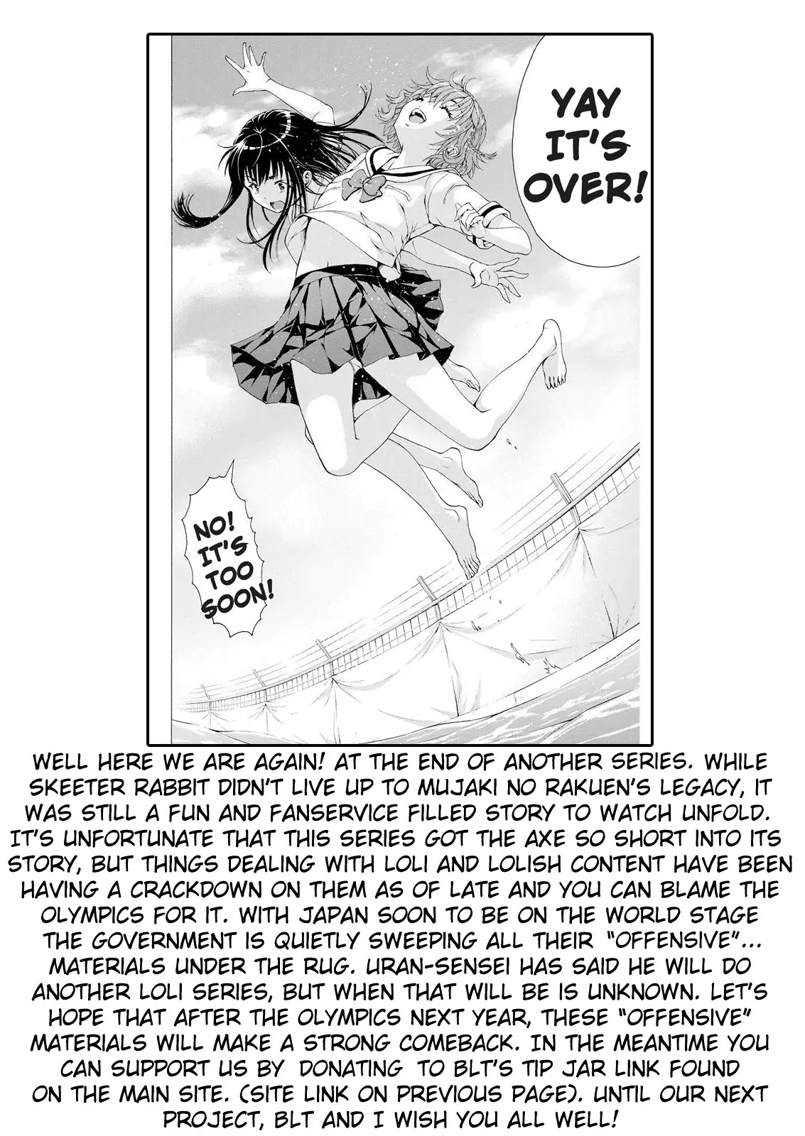 Skeeter Rabbit Chapter 19 page 18 - Chapter 19: Ona-chuu (END)