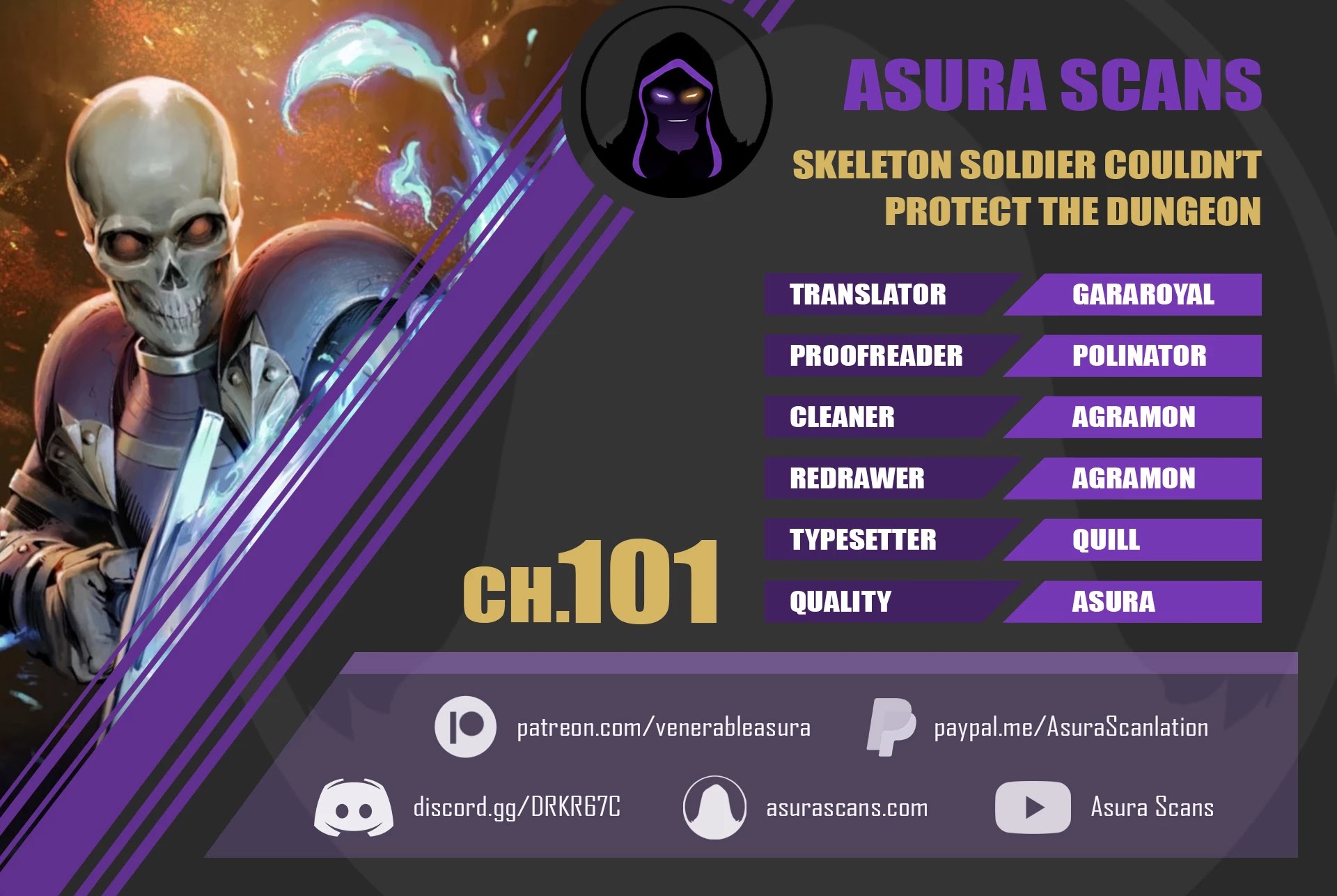 Skeleton Soldier Couldn’t Protect the Dungeon Chapter 101 page 1 - Chapter 101