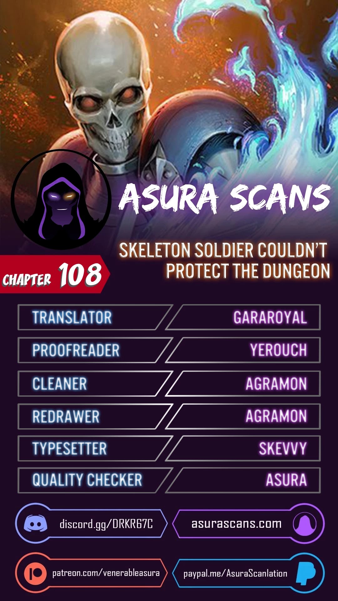 Skeleton Soldier Couldn’t Protect the Dungeon Chapter 108 page 1 - Chapter 108