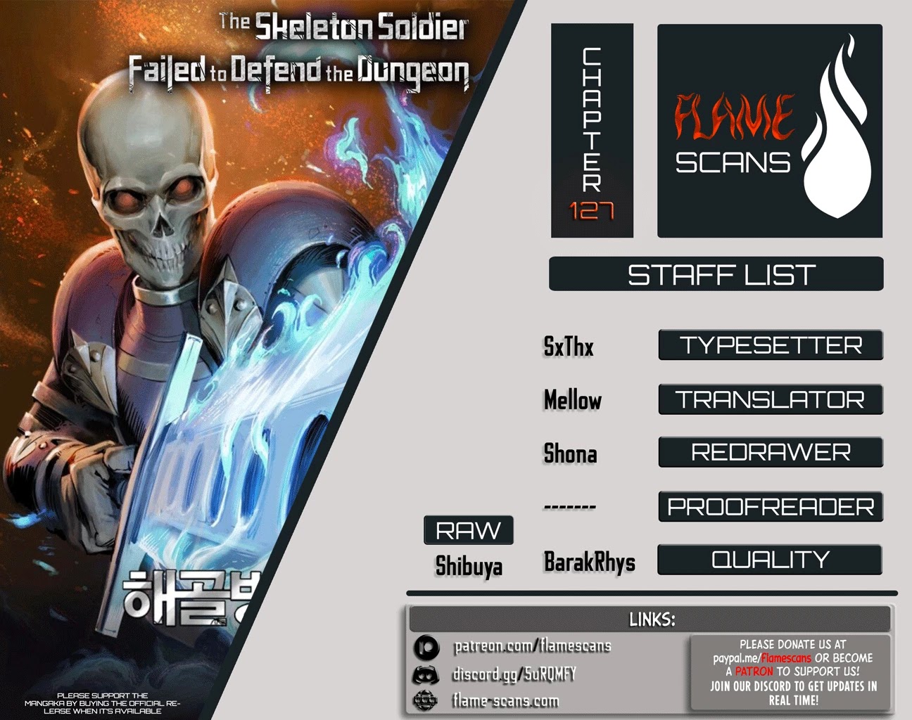Skeleton Soldier Couldn’t Protect the Dungeon Chapter 127 page 1 - Chapter 127